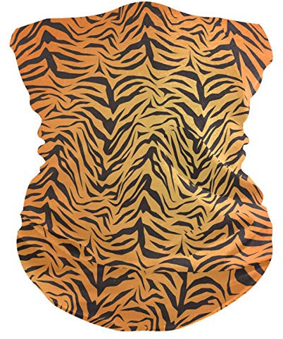 Niedliche Tier Tiger Hautdruck Gesichtsmaske Kopftuch Bandanas Stirnband Schlauchtuch Männer Frauen Kopfbedeckang Halstuch Gesichtsschal Den Sport