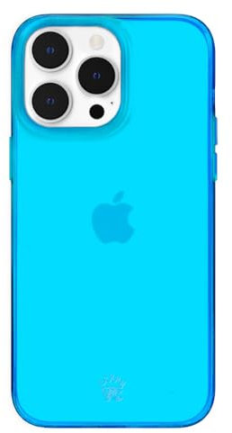 VELVET CAVIAR for iPhone 14 Pro Max Case - 10ft Drop Tested - Neon Blue
