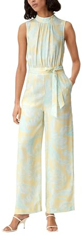 Comma Jumpsuit mit Allover-Print