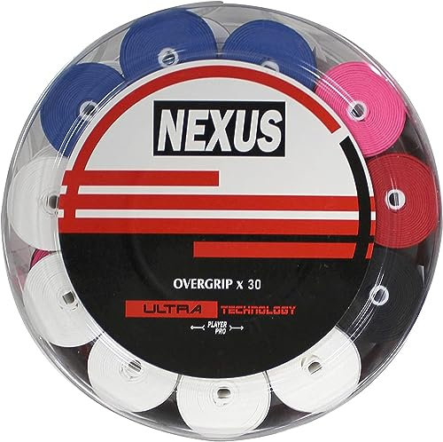 Nexus Unisex-Adult TARRO 30 OVERGRIPS PERFORADOS Mix Übergreiber, Normal, One Size