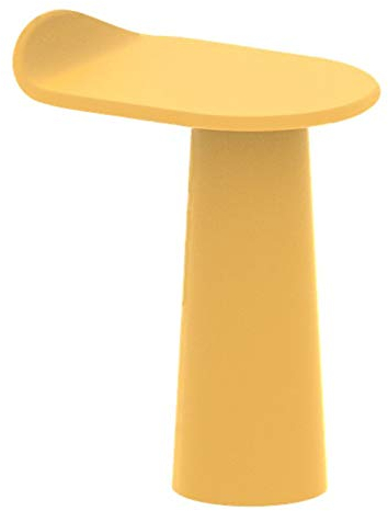 Sofa-Beistelltisch, modischer Personalisierungs-Beistelltisch 22,8''H Dekormöbel Zuhause Wohnzimmer Balkontisch Tabletttisch (Gelb)