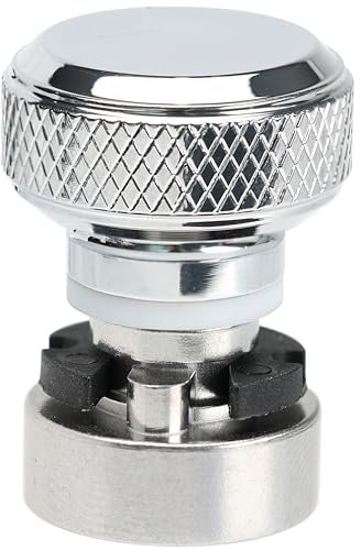 Fenrir Bullone per sella a sgancio rapido per motocicletta Vite Acciaio inossidabile 304 per Harley 1997-heute Sportster Dyna Softail Touring (Viti in argento e base standard)