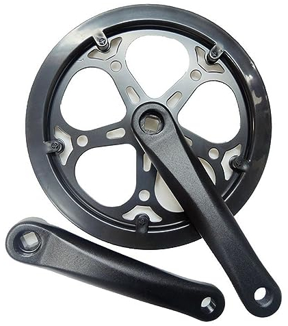 Set di pedivelle per bicicletta singola 48T 40T 52T 170mm Guarnitura quadrata conica per bicicletta pieghevole da città