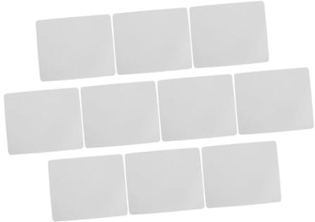 DIYEAH 20pcs Blank Gaming Mouse Pads Sublimation Mouse Mats Non-skid Rubber Bottom for Desk