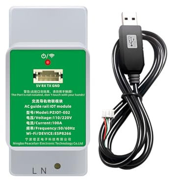 WiFi Energiezähler mit Fernbedienung Stromprüfer Stromprüfer 110-220V 100A Einphasenmultimeter