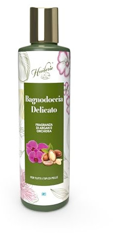Huilerie Bagnodoccia delicato, fragranza argan e orchidea, per tutti i tipi di pelle, uso quotidiano