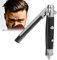 Switchblade Taschenkamm, Springmesserkamm, Switchblade Taschen Öl Haarkamm Klappmesser automatische Bürstenkämme mit Druckknopf für Herren Haar Bart Schnurrbart Styling