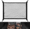 Zocipro Red Maletero de Coche 60x40cm, Universal Red Maletero Coche con 4 Ganchos, Puede Extender a 120x80cm, Almacenamiento Fija Red para Maletero, para la Mayoría de los Coches