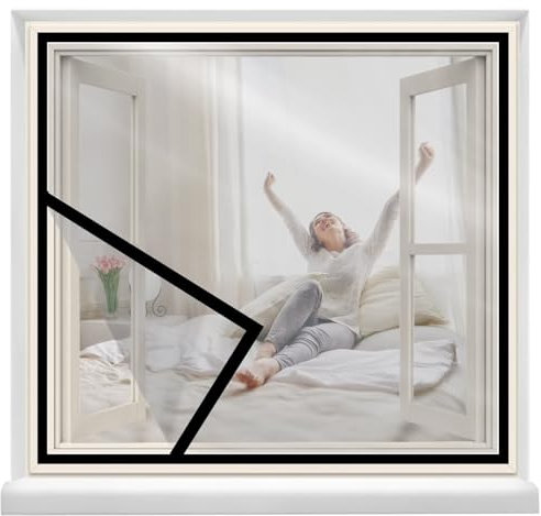 100x200cm Film isolant pour Fenêtre Transparent,Film Fenetre Isolant,Film d'isolation fenêtre pour Vitres Protection intérieur résistant à la chaleur Essentiel d'hiver Noir