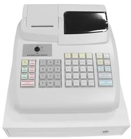 Registrierkasse, Automatische elektronische POS-Registrierkasse mit 48 Tasten ECR-100, für Einzelhandel & Gastronomie All-in-One-System