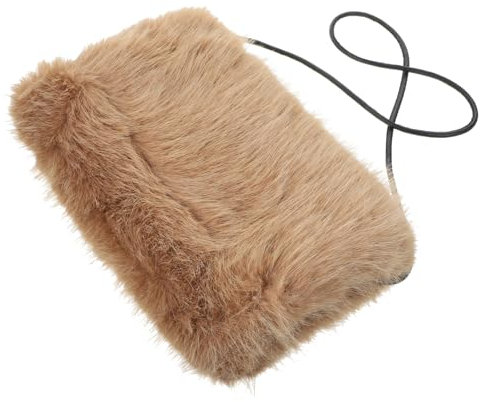 GALPADA Scaldamani Guanti Scaldamani Comodo Manicotto Peloso Da Donna Pelliccia Sintetica