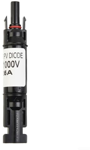 Porte-fusible PV étanche avec fusible 25 A, 1000 V DC, panneau solaire IP67, accessoire de protection électrique pour la maison et le jardin