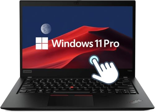 Lenovo Thinkpad T490s Ordinateur portable professionnel à écran tactile 14 , FHD (1920 x 1080), Intel Core i5-8265U, RAM DDR4 16 Go, SSD 256 Go, clavier QWERTY, Windows 11 Pro (reconditionné)