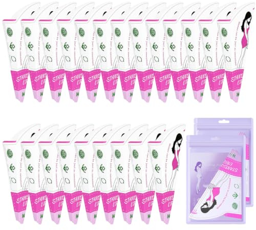 FCPEAG 20 Pcs Sac Rose Pipi Debout Femme,Urinoir Jetable,en Papier Pliable,Entonnoir pour Pipi Debout,Propre Et Hygiénique Portable Urinoir Femme