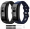 TOPsic Vivosmart HR Armband, Zubehör Verstellbares Weiches Silikon Bracelet Sport Armband Entwickelt für Vivosmart HR Smart Watch