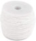 Walfront 100 m Perlenband Kunstperlen, Perlenkette für Perlen Girlande, Hochzeit Perlenschnur Basteln Dekoration, Durchmesser 2,5 mm Perlengirlande(weiß)