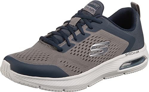Skechers Herren Dyna-air Sneaker, (Navy Mesh/Charcoal Mesh/Synthetic/Trim Nvcc), 48.5 EU