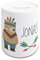 GRAZDesign Spardose Kinder Jungen mit Namen Indianer, Geldgeschenk personalisiert zur Einschulung, Taufe, Geburtstag, Weihnachten, Sparschwein