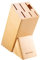 Tescoma Noblesse Block for 6 Knives and Poultry/Sharpener, Wood