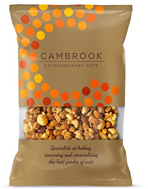 C Cambrook Extraordinary Nuts - Mix 10 - Gesalzene, karamellisierte und gewürzte Nussmischung 1kg