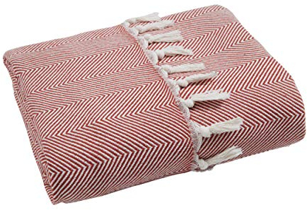 Mixibaby Tagesdecke 150x 200 Wohndecke Wendedecke Kuscheldeck Sofadecke Couchdecke, Farbe:Braun-Cream