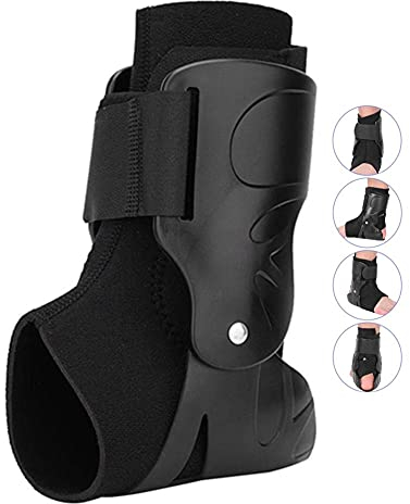 Knöchelbandage Fußbandage Atmungsaktive Einstellbare Sprunggelenk Unterstützung für Arthritis Verstauchungen und Sport, Lace Up Knöchelbandage, Knöchelbandage für Knöchelverstauchungen