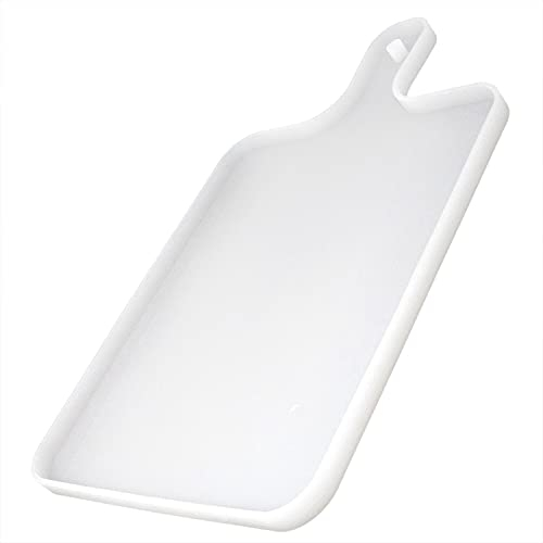 Honbay 1PCS Silicone Tray Molds Cutting Board Mold Resin Serving Board Tray Mold for Home Decoration