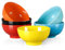 LOVECASA, Series Sweet, Cereal Bowl Soup Bowl Set of 6, Hot Assorted Colour Porcelain Ramen Bowl, Salad Pasta Bowl for Ice Cream/Snack/Dip/Fruit/Pudding/Dessert Bowl, Capacity of 660ml