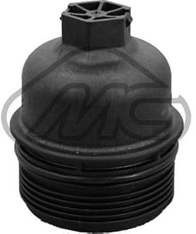Metalcaucho 38838 Deckel Ölfiltergehäuse mit Dichtung Kompatibel mit NISSAN Qashqai/Qashqai +2 I J10, NJ10 1520100Q0B 7701478537 6000616624