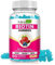 Biotin Hair Growth Supplement 10,000 mcg-Chewable Biotin Gummies for Skin, Hair & Nails-Hair Vitamins for Growth and Hair Loss with Coconut Oil, Vitamin B6, C, & E