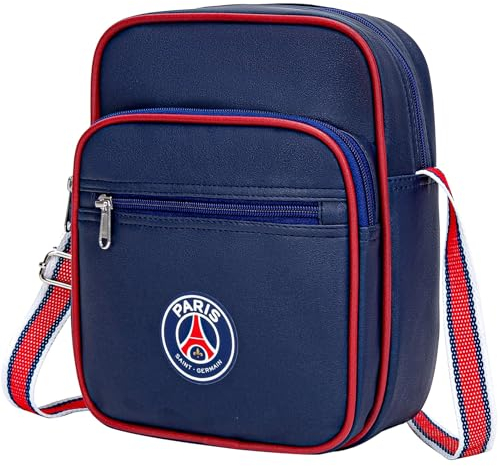 PSG Umhängetasche aus der offiziellen Kollektion von Paris Saint-Germain, blau, 20 X 25 x 10 cm