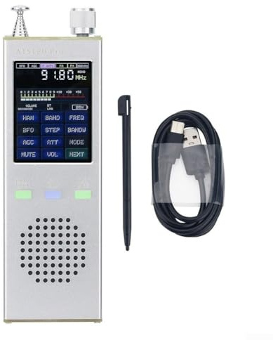 ATS120Pro V4 1x SI4732 FM SSB AM LSB USB Decoder, Touchscreen, Long Range Reception, TF4, RTTY Funktionen