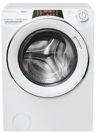 Candy RO 6106DWMC7/1-S Lavatrice a carica frontale RapidÓ, Bianco