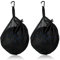 NQEUEPN 2st Einzelne Balltasche mit Reißverschlusstasche, Einzel balltasche Kordelzug Ball Netztasche Sportball Sling Back Tasche Rucksack zum Tragen von Basketball Volleyball Fußball