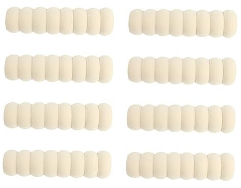 FOYTOKI 8pcs Spiral Doorknob Wrap Set Beige Anti-Skid Door Handle Protector Child Safety Accessory