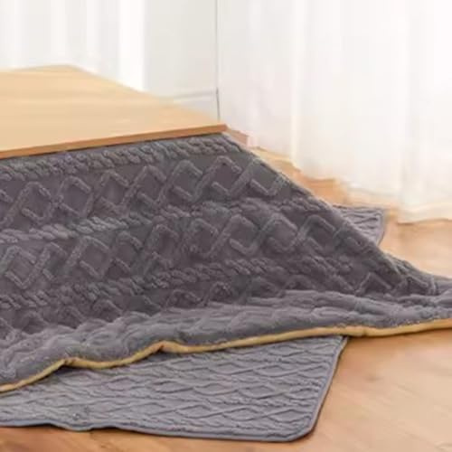 Futon-Satz Heiztisch Im Japanischen Stil Tatami Futon Für Kotatsu-Tisch Mit Futon-Teppich-Heizung(E,190 * 190cm)