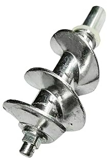 FLCPJGV Vis sans Fin pour Hachoir à Viande, Raccords à Vis de Rechange pour Hachoir à Viande, Accessoire pour Hachoir à Viande électrique en Acier Inoxydable 010162c, G30prpwdr, 45MM