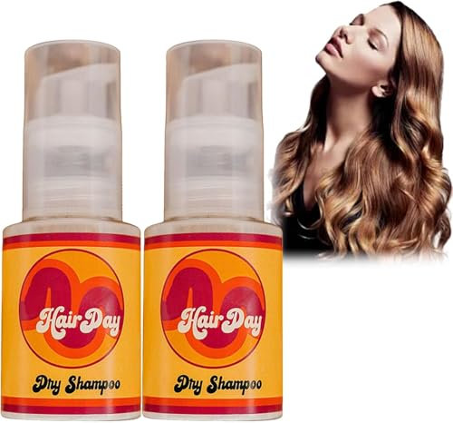 2PCS Good Ass Hair Day Dry Shampoo All-Natural Aerosol-Free Travel Size Dry Shampoo Powder