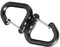 360 cierres giratorios de doble mosquetón, doble mosquetón, clips de mosquetón para mochila, clip de bloqueo multifuncional para exteriores, clips de gancho para mochila con articulación giratoria de
