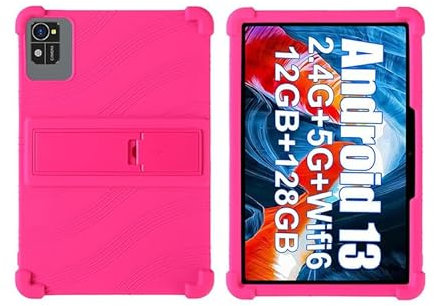 MOOPW Case for Xgody 10 inch Tablet Android 13 Soft Silicone Shockproof Stand Rubber Shell Kids Friendly Protective Cover