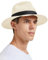 Zylioo S/M/L/XL/XXL Chapeau de paille Chapeau de soleil Chapeau de soleil Grande / Petite tête Protection UV Paille Chapeau d'été Chapeau de plage pour vacances Homme Femme, ecru, L