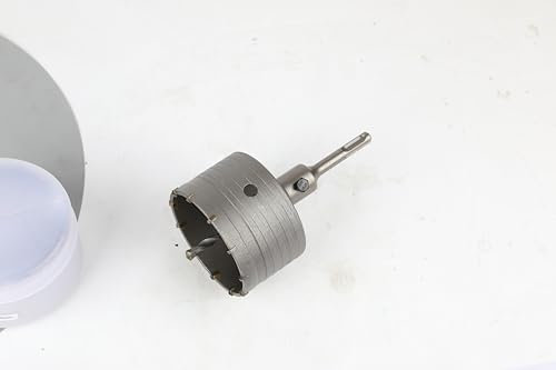 SUQIN Prolunga Per Corone Cave, Gambo SDS Plus Unghezza 350 mm Con Filettatura M22,Punta Di Centraggio