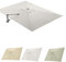 Toile de rechange rectangulaire pour parasol cantilever de 3 x 4 m - Résistant aux UV - 8 baleines