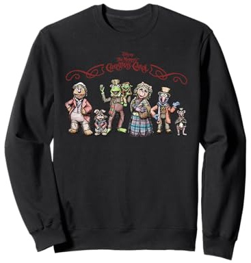 Disney The Muppet Christmas Carol Holiday Character Lineup Sweatshirt