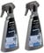 Smeg Genuine Stainless Steel Cleaner Cleaning Spray Bottle 500ml (Pack of 2)