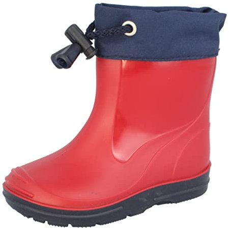 Beck Unisex Kinder Gummistiefel, Rot, 24 EU