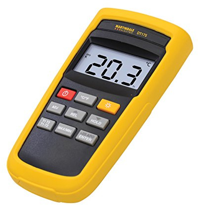 Martindale DT175 Digital Thermometer-Dual Input K Type