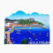 3D Lago Maggiore Isola D'Elba Herrenhaus Italien Kühlschrank Magnet, Home & Küche Dekoration Magnet Aufkleber, Lago Maggiore Isola D'Elba Herrenhaus Italien Kühlschrankmagnet Reise Souvenir Geschenk