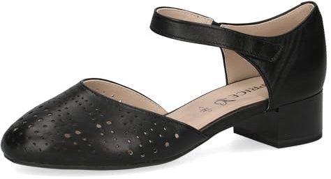 CAPRICE Femme 9-22504-42 Escarpins, Black Nappa, 37.5 EU Large
