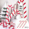 Kungfu Mall 3PCS 90CM Inflatable Candy Canes Novelty Giant Candy Cane Stick Xmas Candy Cane Christmas Tree Hanging Ornaments Inflatable for Christmas Decoration